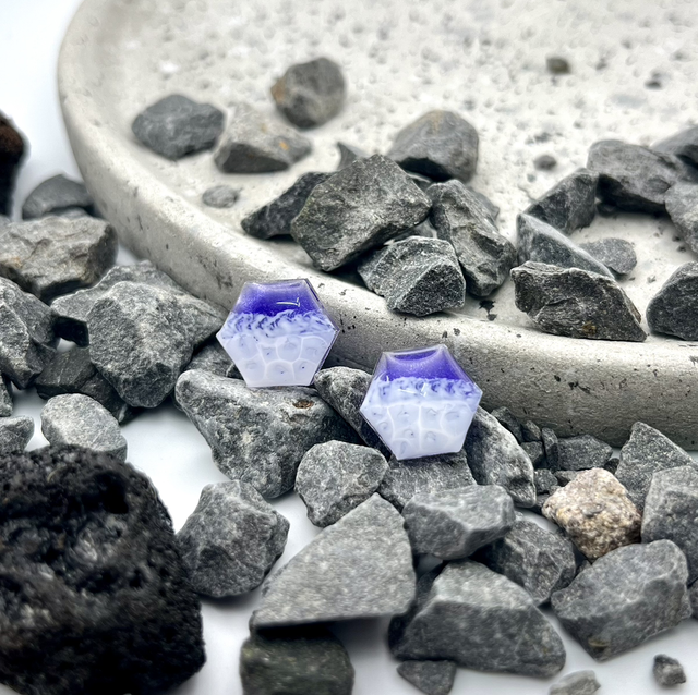 Ocean Violet Ohrstecker