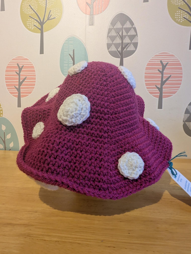 Pre - made mushroom hat
