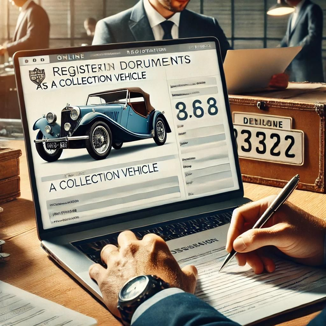  Mise en collection d’un véhicule en ligne et à distance