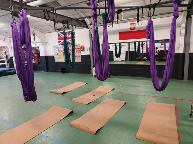 Private aerial yoga 