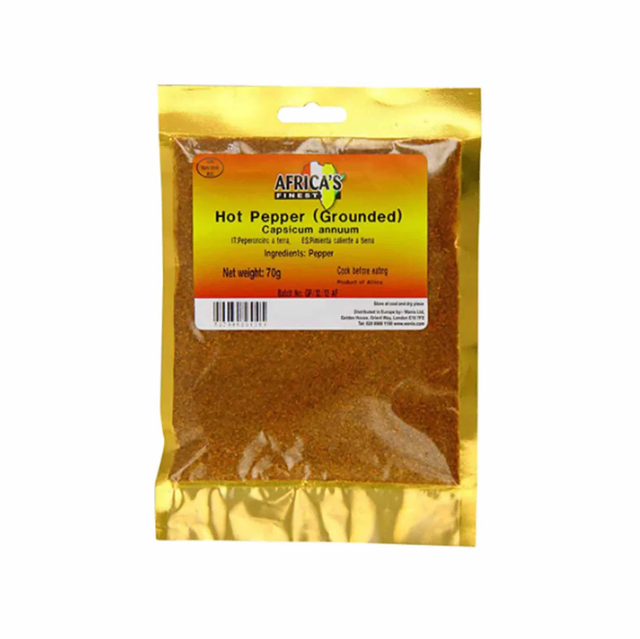 African Finest Ground Hot Pepper