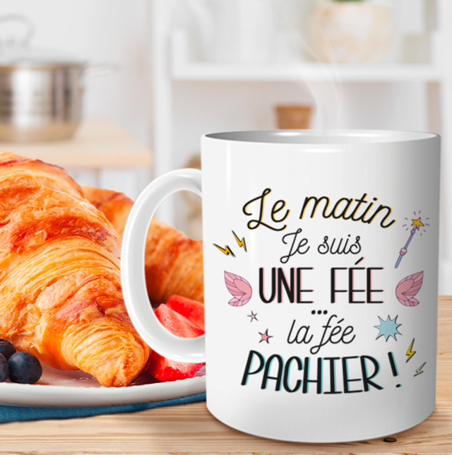 Mug "Le Matin Je Suis Une Fee…"