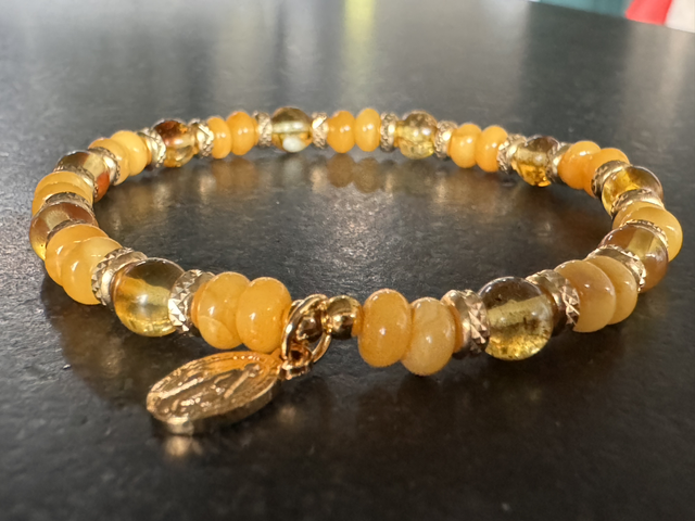 Bracelet Ambre -16cm 