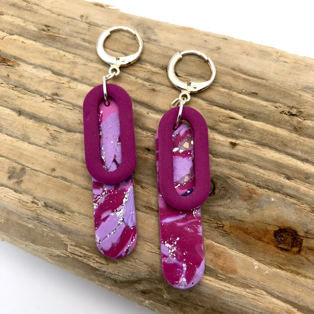 Magenta mix linky drops 