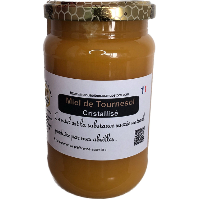 Miel de tournesol-(Cristallisé)