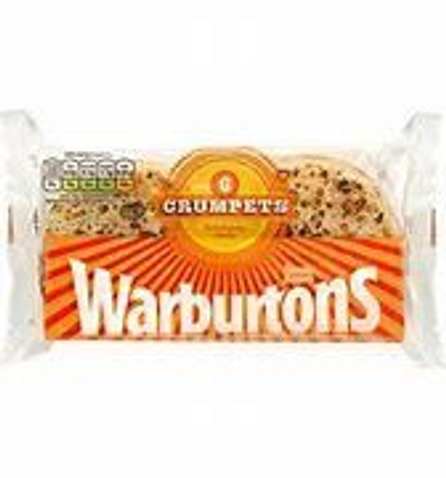 Warburton Crumpets - 6 Pack Frozen