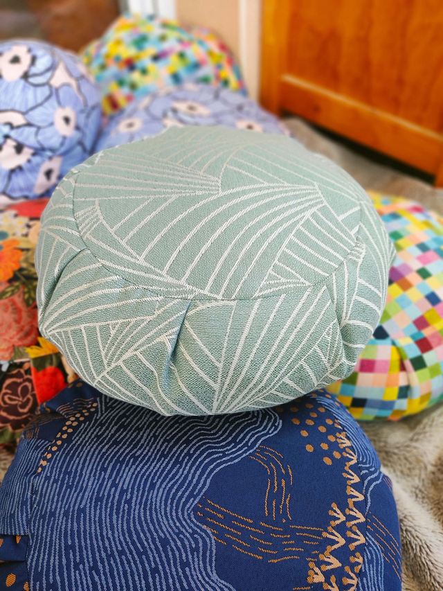 Zafu ART DECO - coussin de méditation