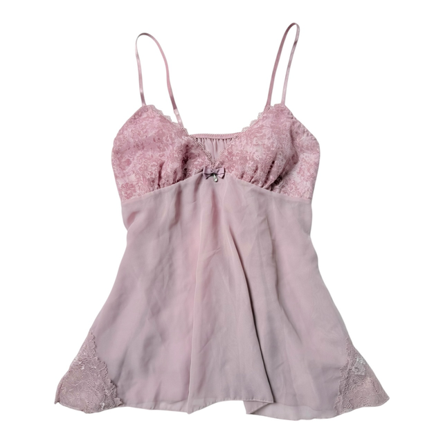 Japanese brand coquette purple velvet cups cami 