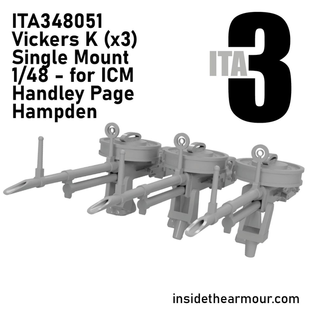 ITA3 - ITA348051 Vickers K x3 for ICM Hampden