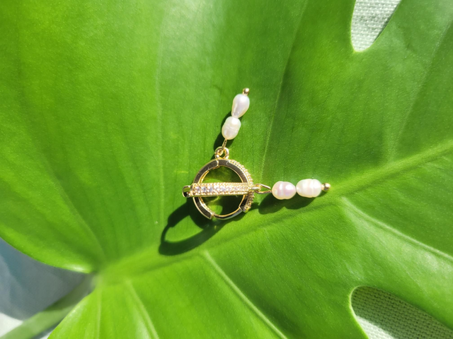 Kreolen Zirkonia und Süßwasserperlen BESTSELLER