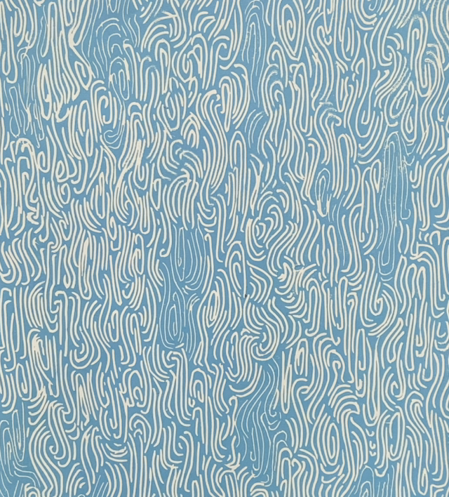 Watergolven lichtblauw