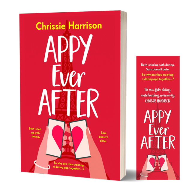 "Appy Ever After" signed with bookmark