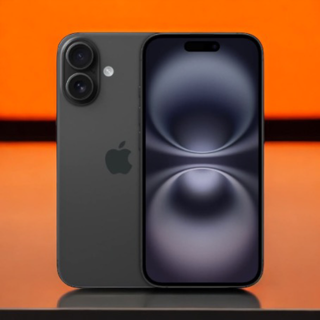 iPhone 16 128 Go MYE73ZD/A Noir - Neuf