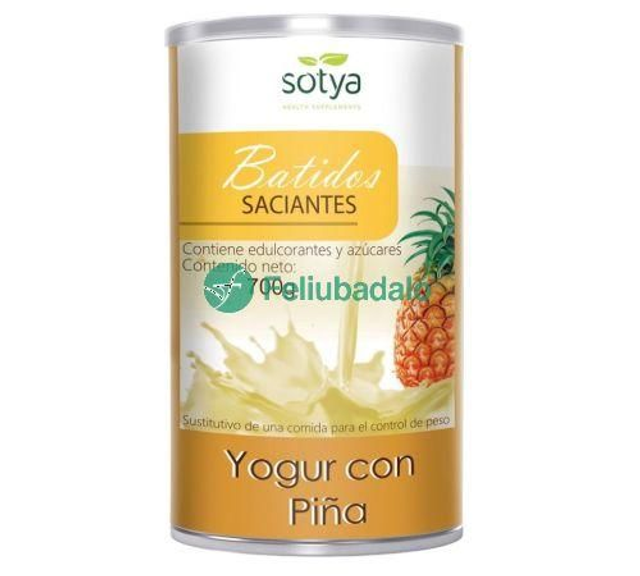 Sotya
Batido Saciante Piña Yogurt 700g Sotya