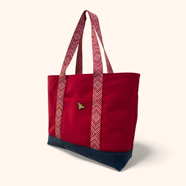 Cabas Essentiel - Eclat d'Hiver Rouge Cardinal