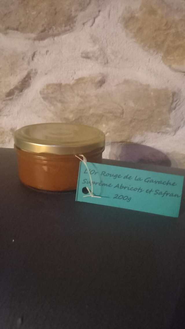 Suprême d'abricot et safran 200g