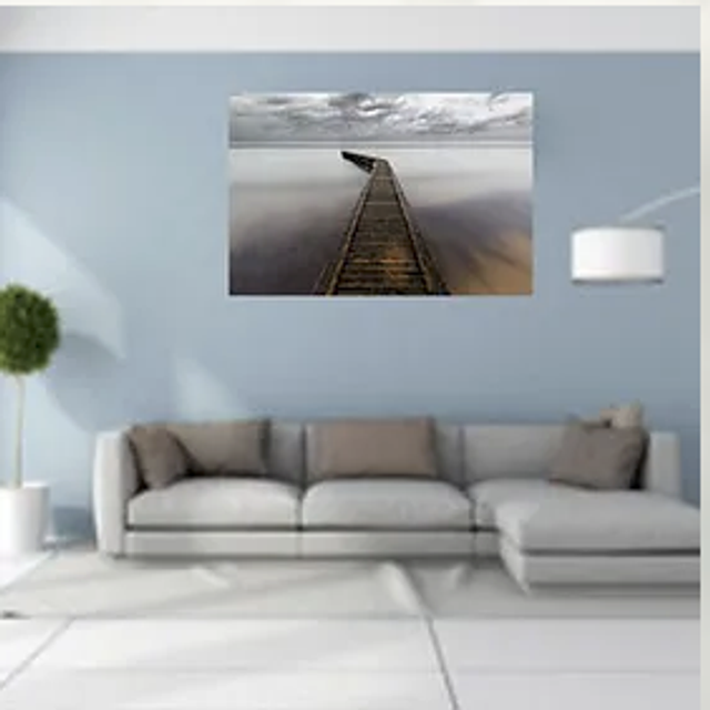 Tirage Fine Art Caisse Américaine en bois Noire ou Blanche