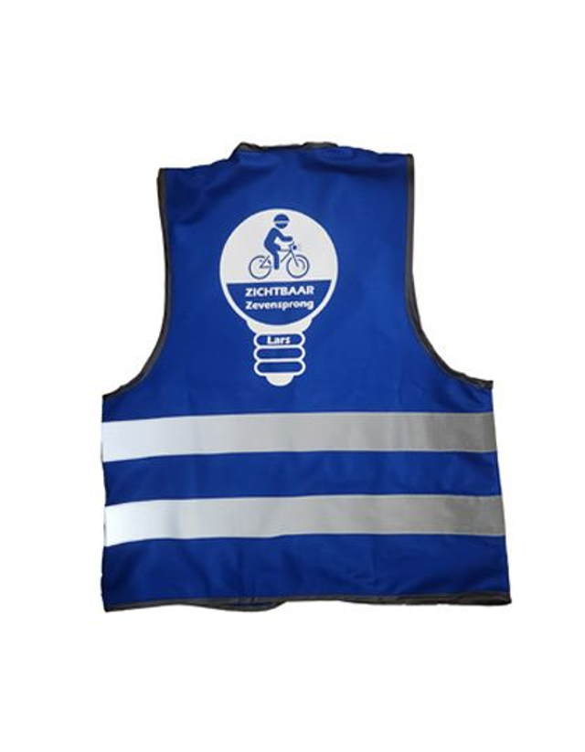Veiligheidsvestje zichtbaar Zevensprong kids