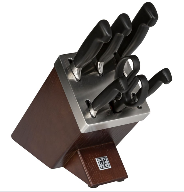 Zwilling Vier Sterne Messerblock 7-tlg. Esche