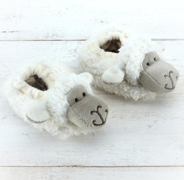 Sheep baby slippers 0-6 months