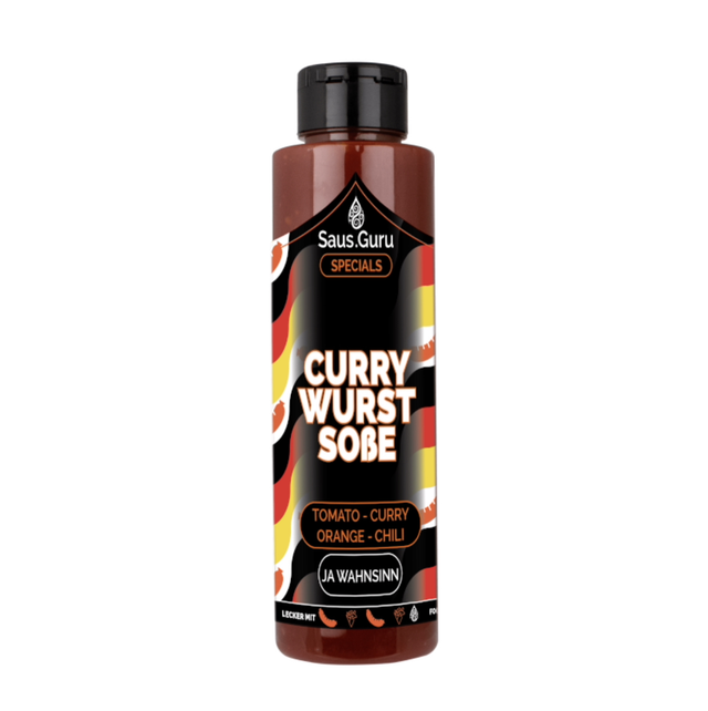 Saus.Guru Curry Wurst Soße 0,5L
