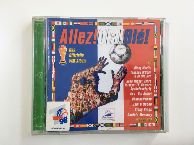 Allez! Ola! Olé! - Das offizielle WM-Album Frankreich 1998 - mit Ricky Martin, Gipsy Kings und vielen anderen