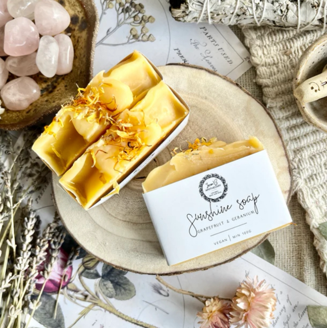Louisa B Sunshine Soap