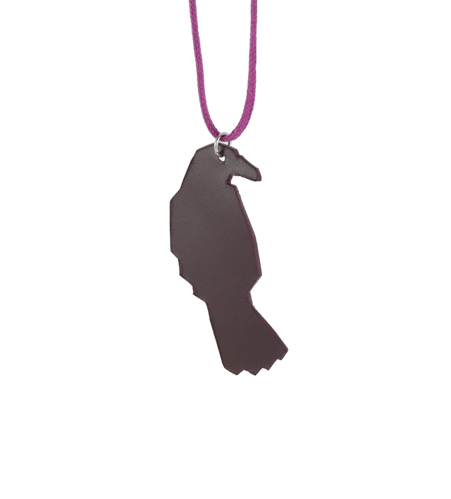 Collier TORI Bordeaux Foncé