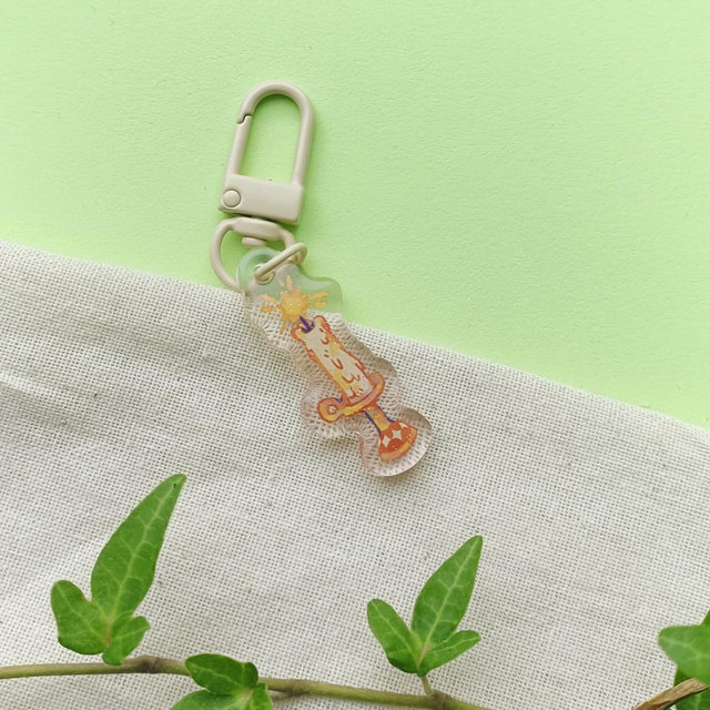 pretty light - mini keychain 