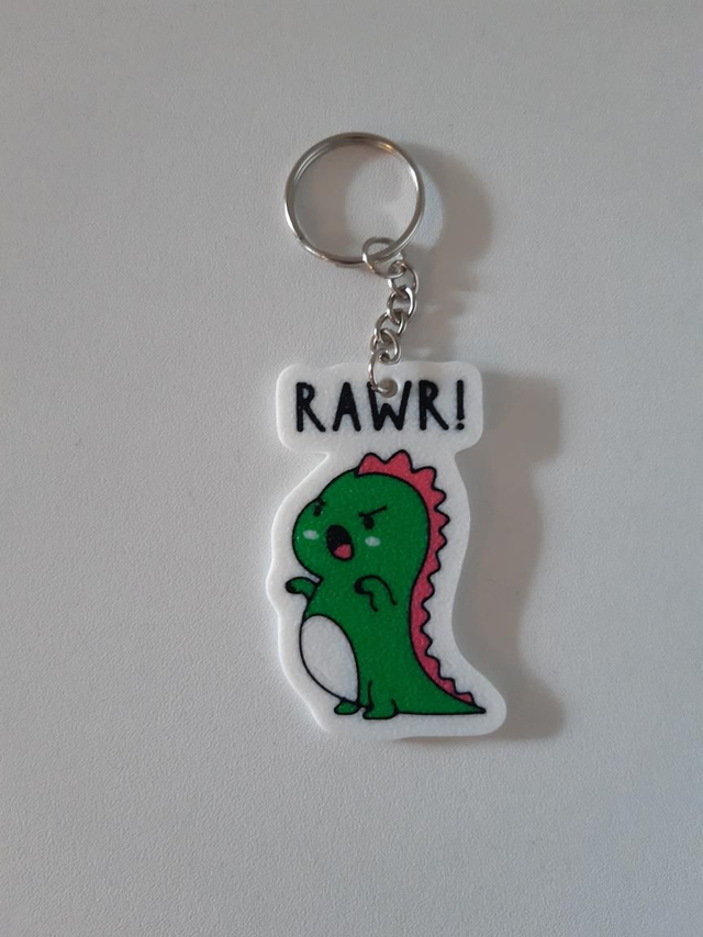 Schlüsselanhänger Dino RAWR! 