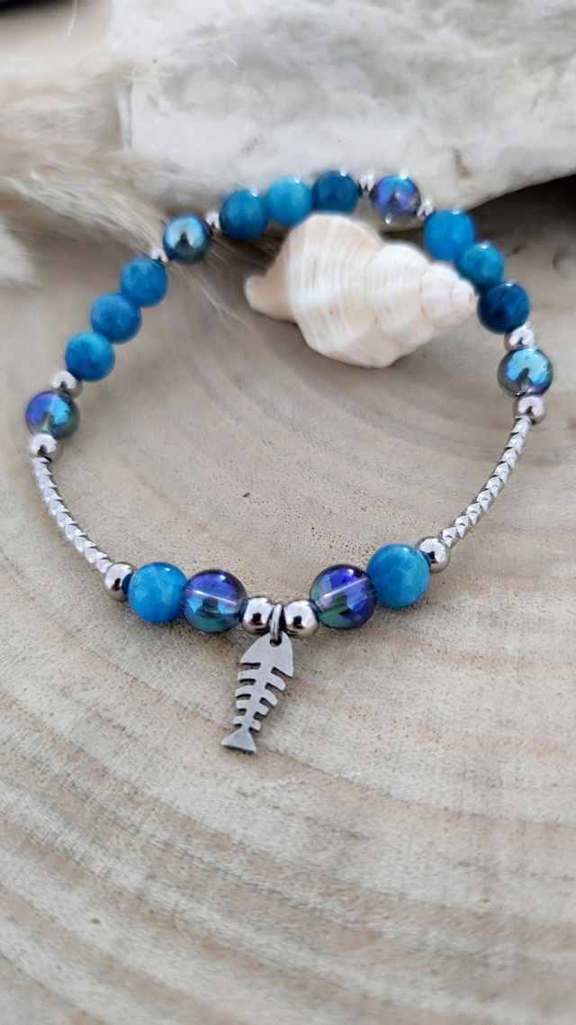 Bracelet Apatite "Calmant et Relaxant"