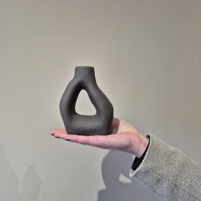 Kandelaar donkerbruin