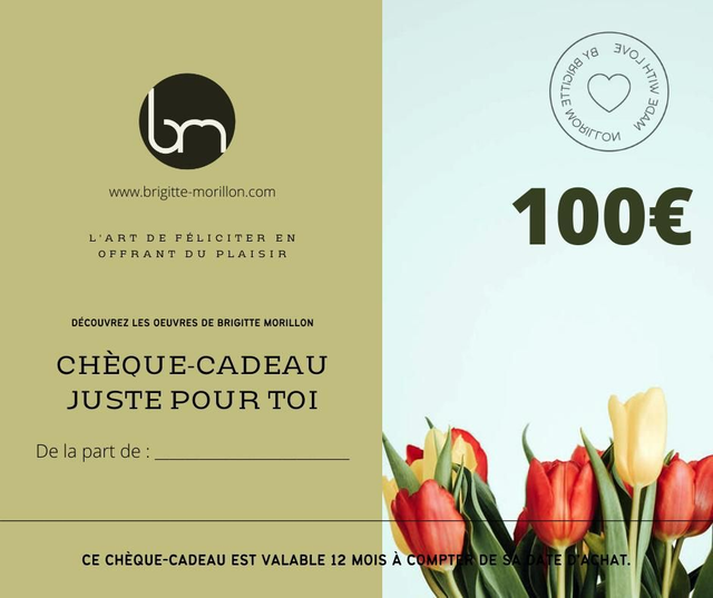 CHÈQUES-CADEAU À OFFRIR - CKDO-100 - 100€