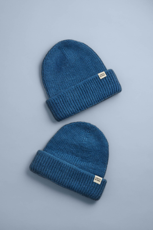 CLASSICO - Blue - Alpaca Beanie