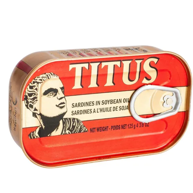 Titus Sardines in vegetable oil