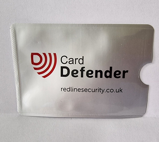 Defender Plastic Credit Card RFID  protector