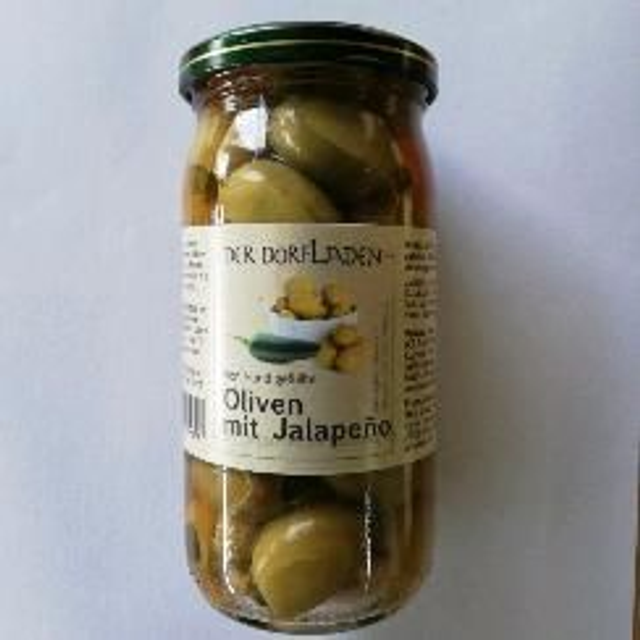 Oliven mit Jalapenos