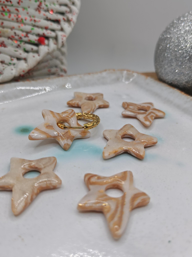 Choupettes Star Blanc beige 