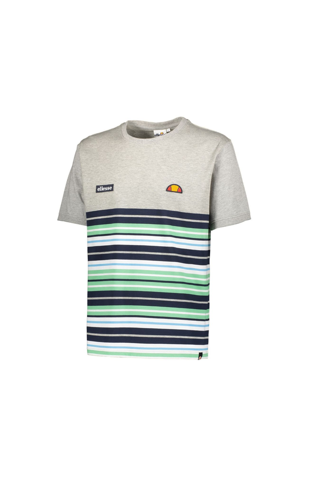 520EHM202 - ELLESSE T-shirt mezza manica rigata Vintage style