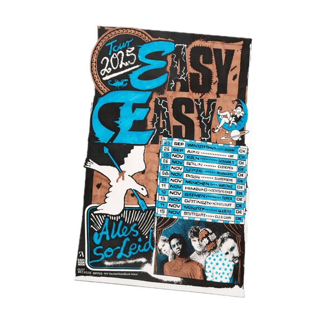 Poster "Alles so leid Tour 2025"