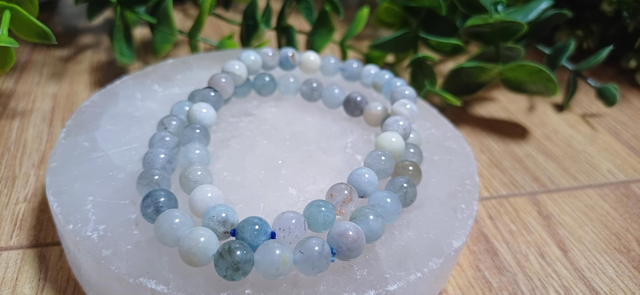 Aqua Marine 6mm Bracelet 