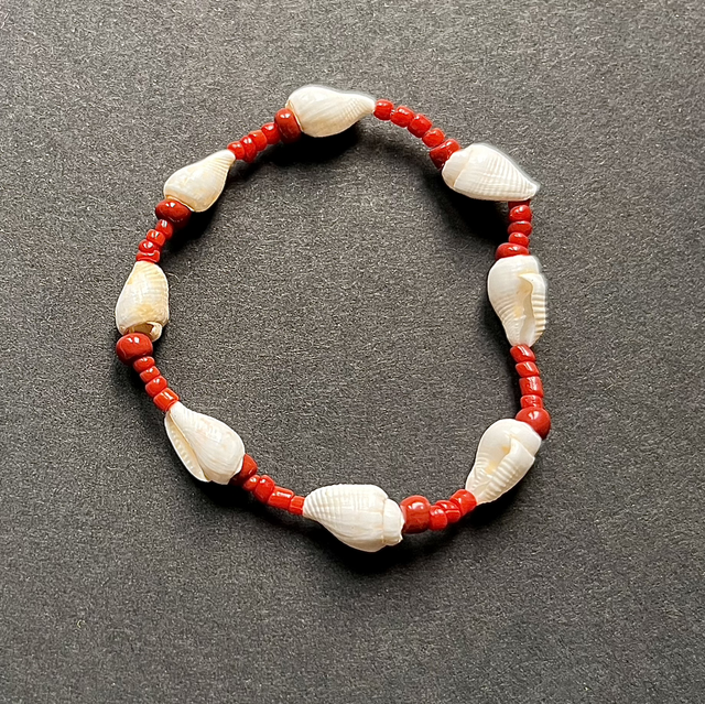 Rood-witte armband