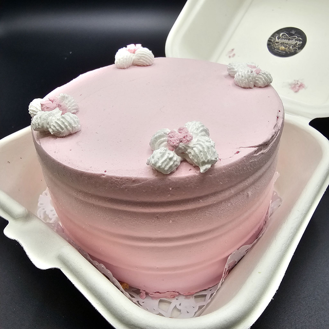 Bento Cake Fraisier