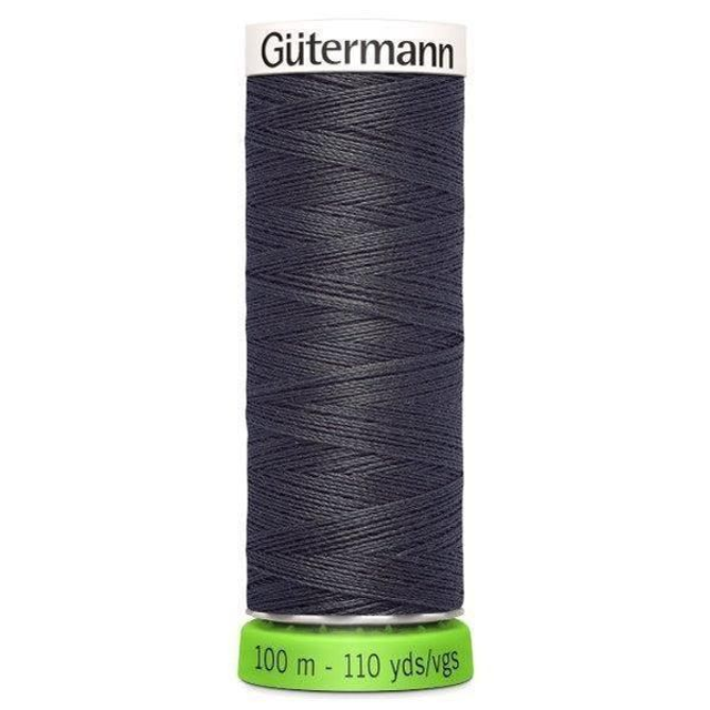 Gutermann Sew All Recycled rPET Thread 100m 36 - dark grey
