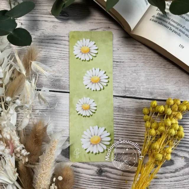 Pâquerettes - Marque-page