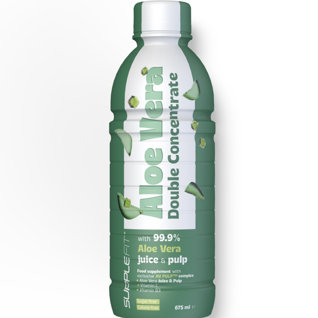 Aloe Vera, Blattsaft &‘ Blattmark (99.9%) - 675ml