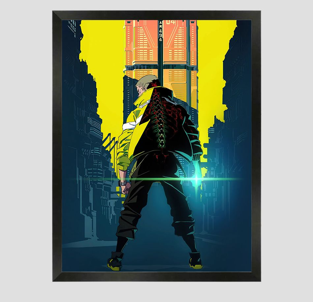 Cyberpunk Edgerunners A3 Framed Print