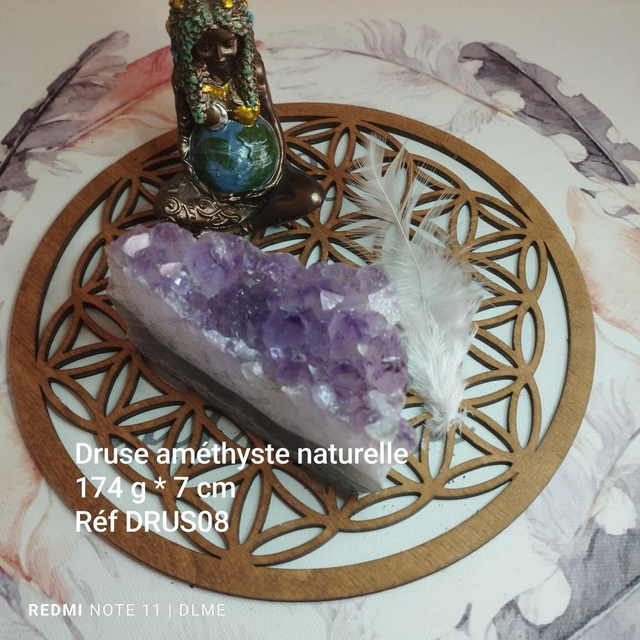 Druse Améthyste Naturelle 