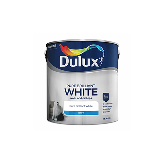 DULUX PURE BRILLIANT WHITE MATT EMULSION