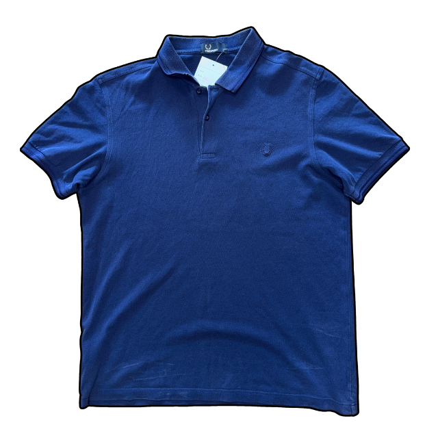 Fred Perry Polo Shirt Navy - L